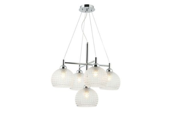 Hanging chandelier STILFORT Frency 13 sq.m., 60x57.5x60 cm, E27