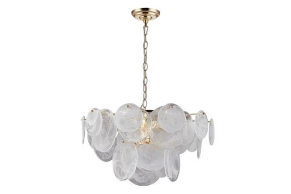Hanging chandelier STILFORT Elegantly 16 sq.m., 60x50x60 cm, E14