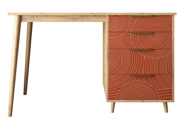 Line work table with 1 cabinet