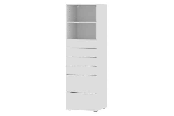 Children's rack Oscar mini with 6 drawers 60x194x56.6 cm