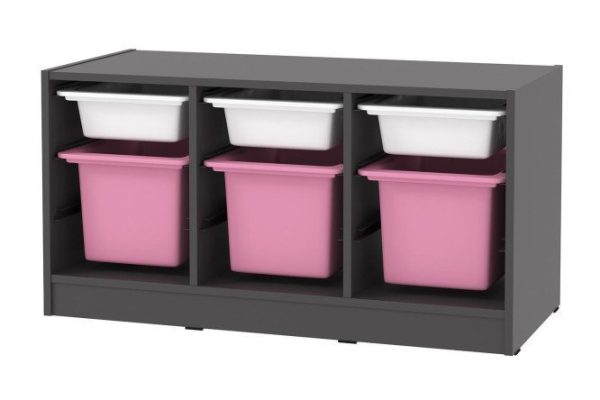 Alpha rack 98.2x51x44 cm, with containers