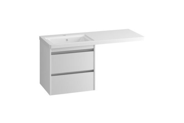 Cabinet OPADIRIS Fresh 56 cm, frame color white, facade white