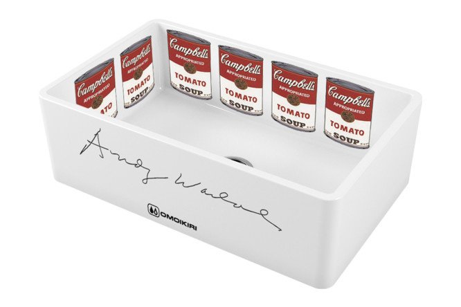 Inset sink OMOIKIRI Mikura 76-Warhol 4993025 76x46x23 cm