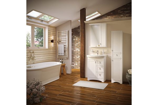 Bathroom furniture RUNO Merida 60, white