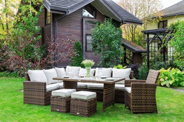 Furniture set Zorro plus frame color brown, finishing brown