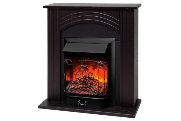 Fireplace set RealFlame Basta STD DN-F815 + Majestic LUX BL, floor-standing