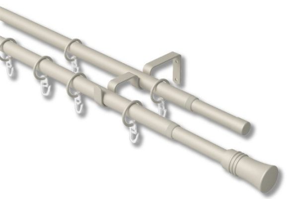 Double telescope cornice 246 592 sliding 120-210 cm