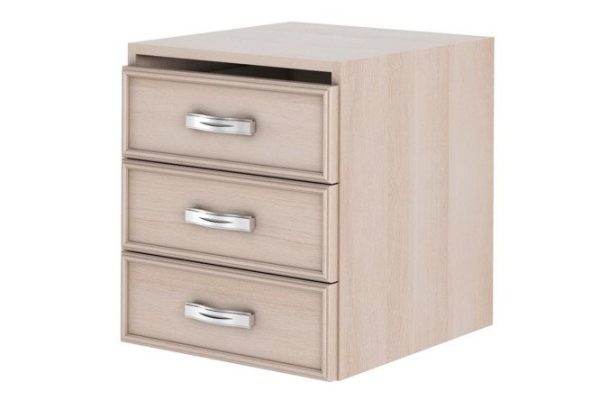 Hanging cabinet Porto with 3 drawers 45x51.6x47.7 cm