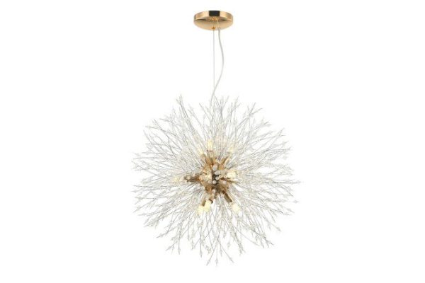 Hanging chandelier STILFORT Salut 20 sq.m., 50x55x50 cm, G9
