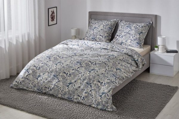 Bed linen set ESTUDI BLANCO Simeona Satin 175x215 cm, 2 bedrooms