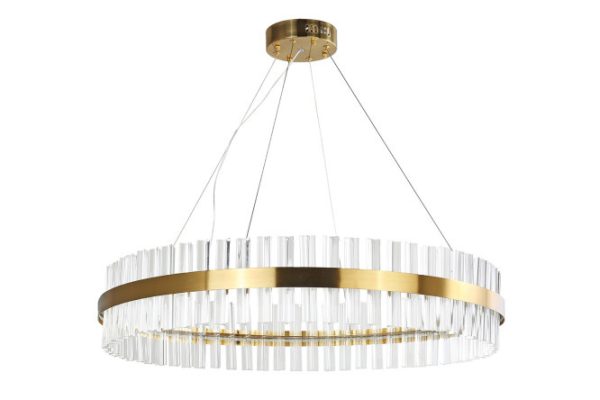 LED hanging chandelier FAVOURITE Placerat 20 sq.m., 80x15x80 cm, LED