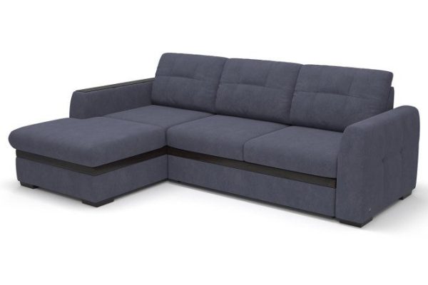Corner sofa bed Aider with left corner