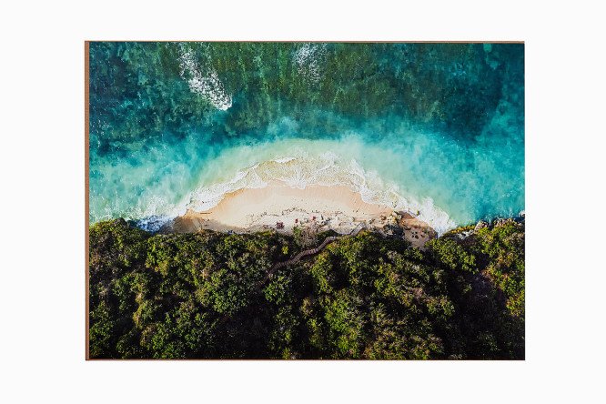 Poster on backing Nature Coast No. 1 50x70 cm