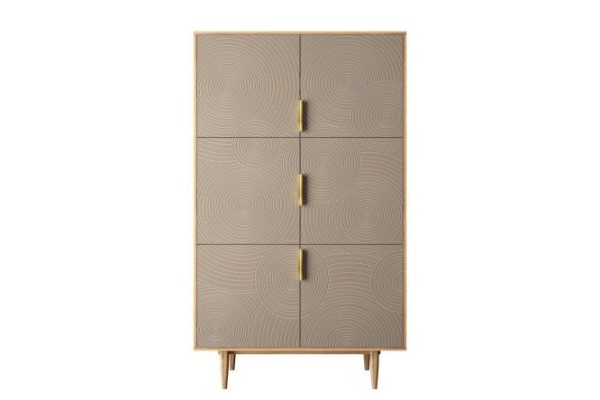 Large Line chest of drawers with 6 doors