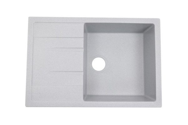 ALCORA mount sink Leya 5677S-19 with drainer 75x50.5x18.5 cm