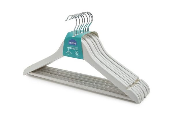 Set of clothes hangers MITTE Nature 8 pcs.