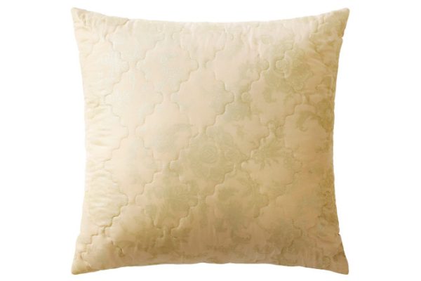 Pillow Gold monograms 70x70 cm, Polyester