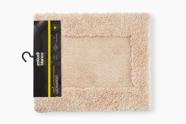 Bathroom rug ESTUDI BLANCO Leonardo 50x60 cm, Polyester