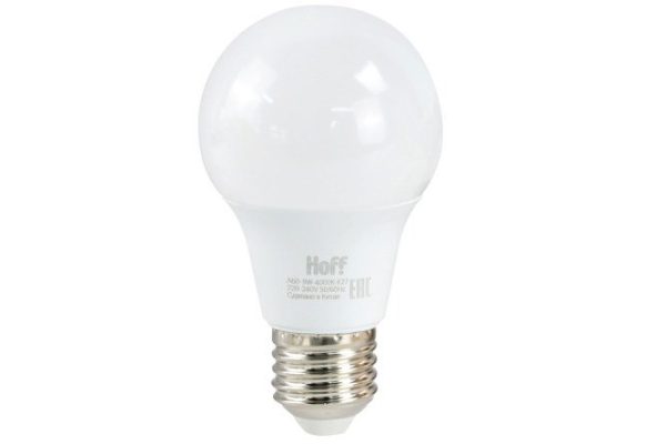 LED lamp Hall 9W, E27, Natural