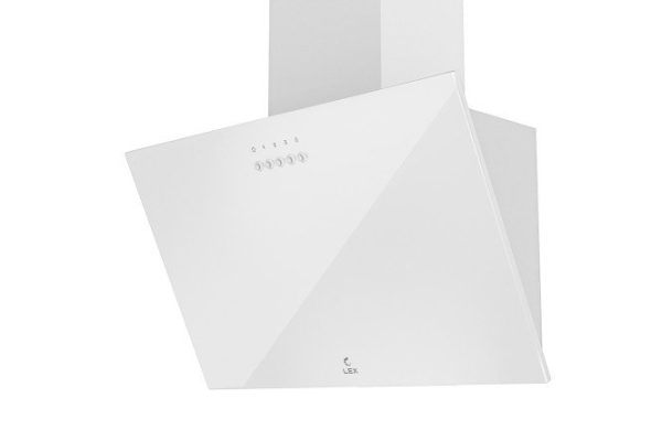 Hood LEX Moza 450 white, white, 45x32.8x26.2 cm