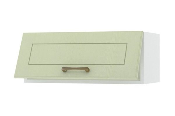 Bella facade for superstructure cabinet 59.6x23.6 cm, pistachio color