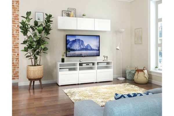 Modular living room Oscar Skagen 180x180x40 cm, white