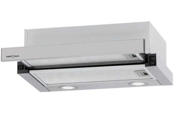 Hood KRONAsteel Kamilla T 500 inox color stainless steel, 49.7x16.2x30 cm