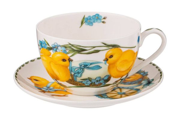 Lefard Sunday tea pair for 1 person 300 ml, Porcelain