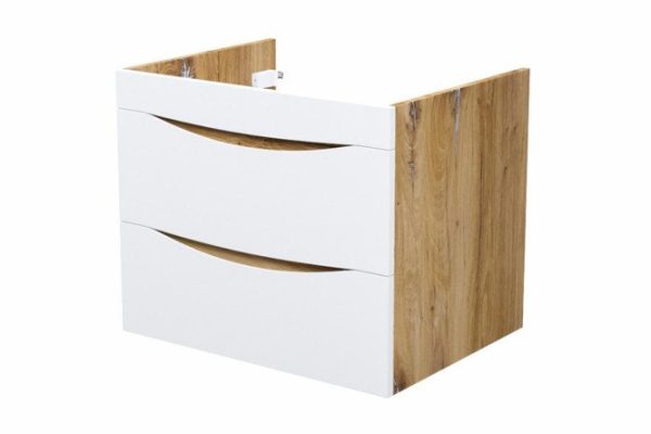 Hanging cabinet IDDIS Cloud CLO60Y0i95 60.3 cm, frame color golden oak, facade white