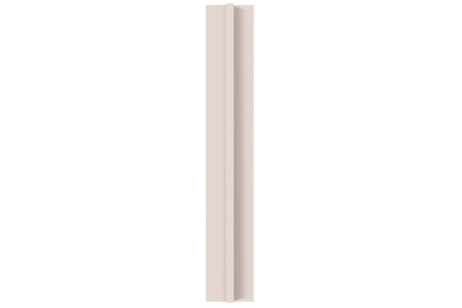 Decorative corner Demi 8.4x71.6 cm, matte latte color