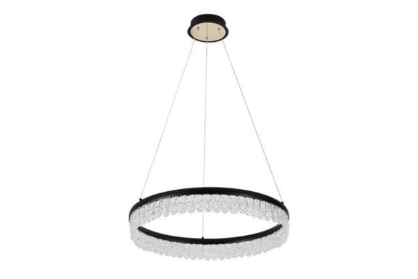 LED pendant chandelier FAVOURITE Lunetta 27.2 sq.m., 60x13x60 cm, LED