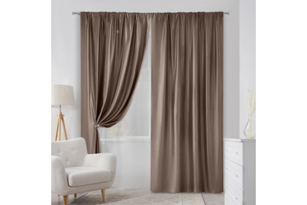 Set of curtains ESTUDI BLANCO Drina 150x270 cm, 2 pcs.