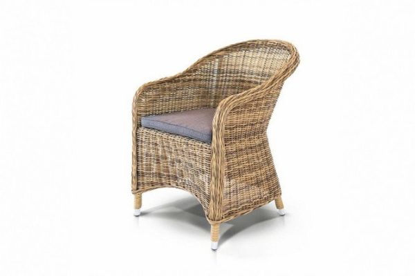 Armchair 4SiS Ravenna straw color