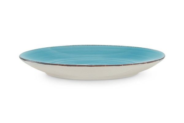Dessert plate EVIO Bermuda Turquoise Ceramic, 19 cm
