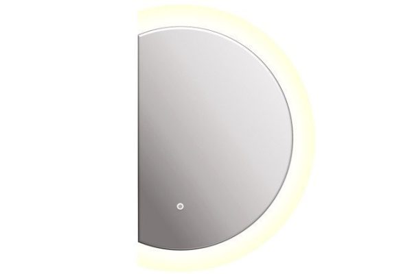 Mirror with LED lighting ALIAS Daphne d90703L 70x90x2 cm