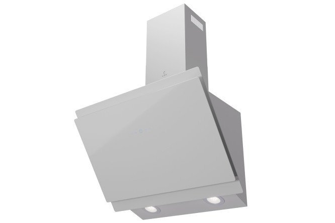 Hood LEX Furia 600 White color White, 59.5x40x36.1 cm