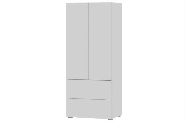 Cabinet Oscar with 2 drawers 80x194x56.6 cm