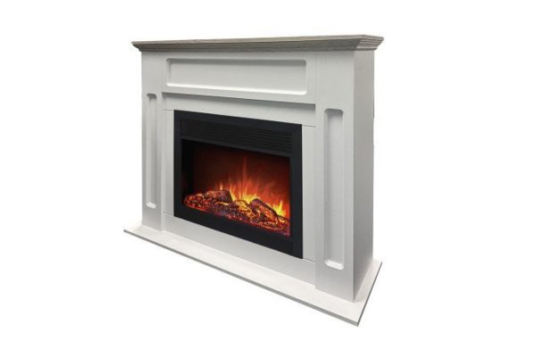 Fireplace set Bari 26 WTM-F511 + Moonblaze-S LUX BL floor