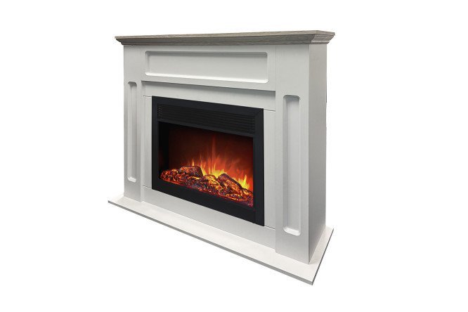 Fireplace set Bari 26 WTM-F511 + Moonblaze-S LUX BL floor
