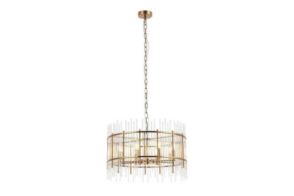 Hanging chandelier STILFORT Washer 16 sq.m., 60x46x60 cm, E14