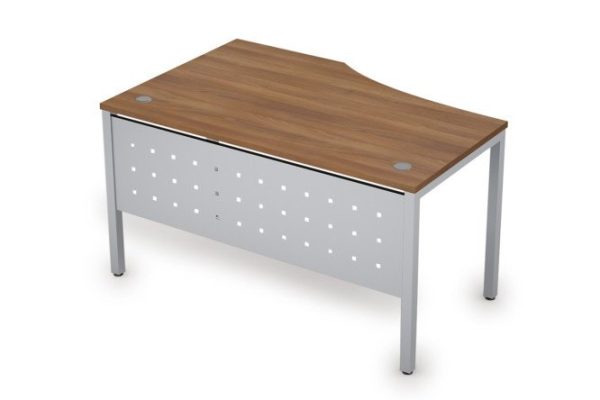 Curvilinear table right Avance 140x75x90 cm