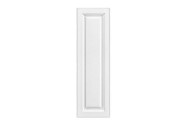 Aurora cabinet facade 29.6x95.6 cm, soft white snow color