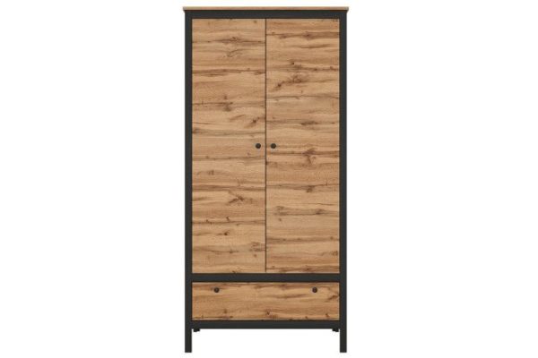s2t3kg9v80uuiwh4oez8x5om1imgr3ef.jpg Wardrobe Loft 92x192.5x60.9 cm Wotan oak, black