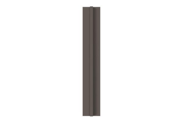Decorative corner Demi 8.4x71.6 cm, matte taupe color
