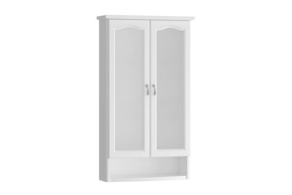 Wardrobe 2-leaf OPADIRIS Rispecto Wall-hung, 58.2x101x18.4 cm, Universal
