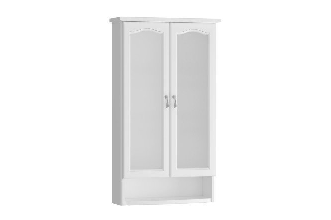 Wardrobe 2-leaf OPADIRIS Rispecto Wall-hung, 58.2x101x18.4 cm, Universal