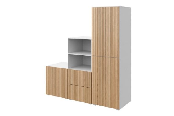 Modular children's room Oscar Amelie 180x194x57 cm