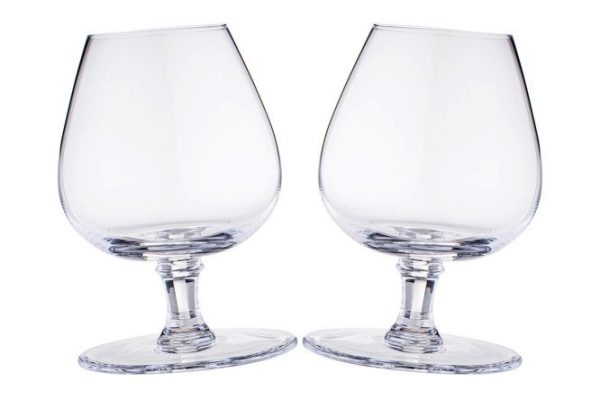 Set of glasses for cognac Lefard Crazy Balance Blue 600 ml, Glass, 2 pcs.