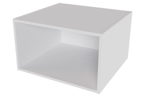 White floor/wall cabinet frame 59.9x36x56 cm