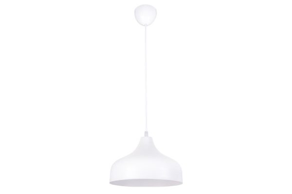 Hanging lamp 21VEK-SVET 2515/1 white 5 sq.m., 23x84x23 cm, E27